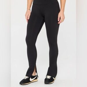 Fabletics split flare leggings, small/short